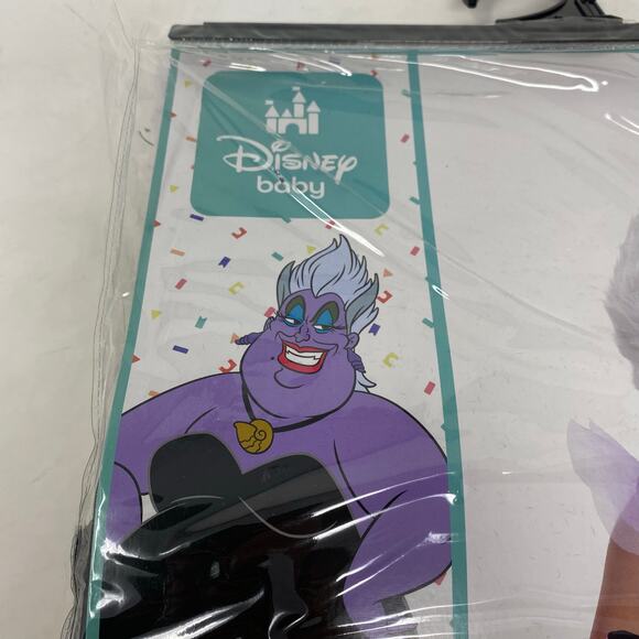 Disney Baby The Little Mermaid Infant Ursula Dress Costume Size 12-18 Months - Picture 3 of 5